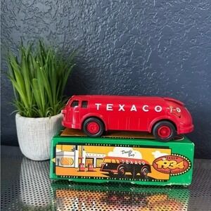 Texaco 1934 Diamond T Tanker "Doodle Bug" Coin Bank – Die-Cast Metal – w/ Box
